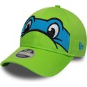 siltovka-zaoblena-zelena-snapback-pre-deti-9forty-m-crown-face-leonardo-tortugas-ninja-new-era