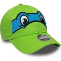 siltovka-zaoblena-zelena-snapback-pre-deti-9forty-m-crown-face-leonardo-tortugas-ninja-new-era