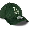 siltovka-zaoblena-zelena-snapback-9forty-m-crown-chunky-cord-los-angeles-dodgers-mlb-new-era