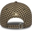 siltovka-zaoblena-zelena-nastavitelny-9forty-m-crown-houndstooth-los-angeles-dodgers-mlb-new-era