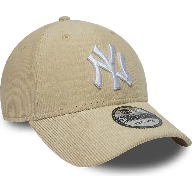siltovka-zaoblena-bezova-snapback-9forty-entry-cord-new-york-yankees-mlb-new-era