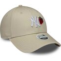 siltovka-zaoblena-bezova-nastavitelny-9forty-fruit-icon-strawberry-new-york-yankees-mlb-new-era