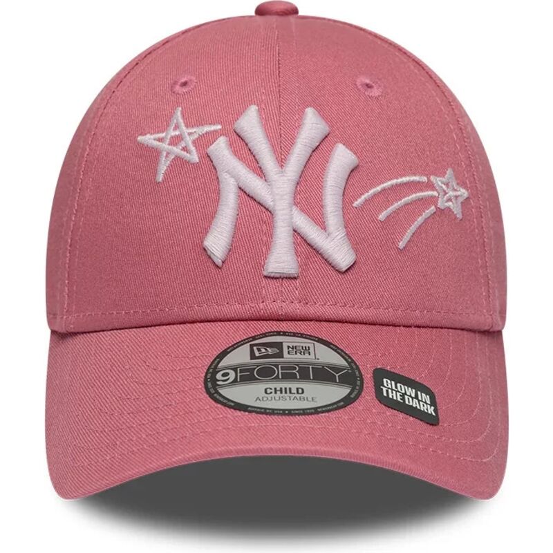 siltovka-zaoblena-ruzova-nastavitelny-pre-deti-9forty-space-new-york-yankees-mlb-new-era