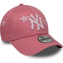 siltovka-zaoblena-ruzova-nastavitelny-pre-deti-9forty-space-new-york-yankees-mlb-new-era