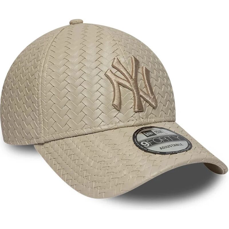 siltovka-zaoblena-bezova-nastavitelny-9forty-pu-weave-new-york-yankees-mlb-new-era siltovka-zaoblena-bezova-nastavitelny-9forty-pu-weave-new-york-yankees-mlb-new-era