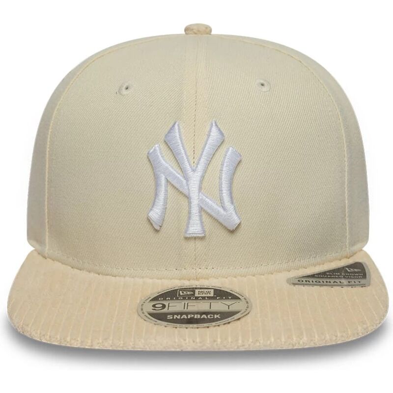 siltovka-rovna-bezova-snapback-9fifty-cord-visor-new-york-yankees-mlb-new-era
