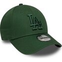 siltovka-zaoblena-zelena-nastavitelny-pre-deti-9forty-league-essential-los-angeles-dodgers-mlb-new-era