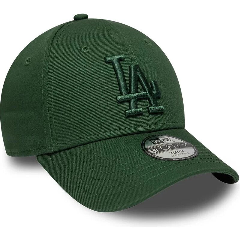 siltovka-zaoblena-zelena-nastavitelny-pre-deti-9forty-league-essential-los-angeles-dodgers-mlb-new-era