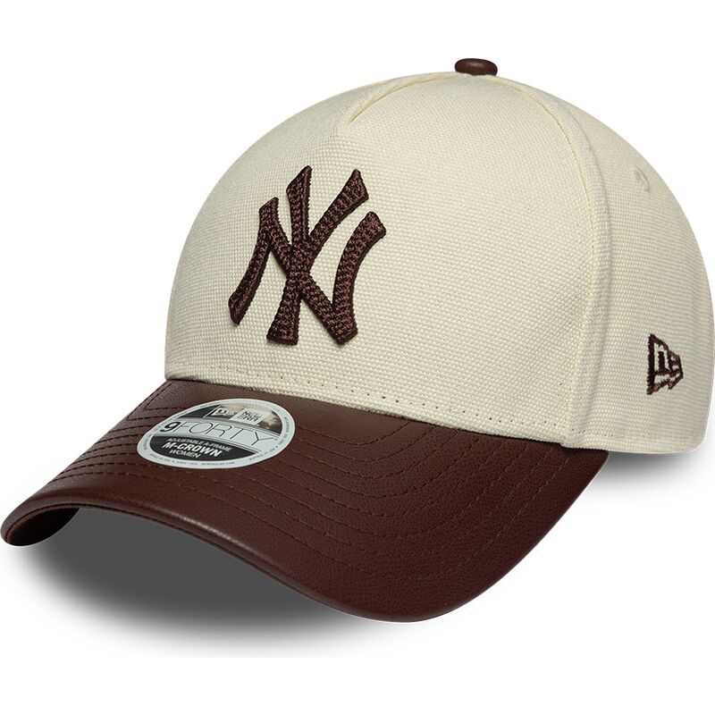 siltovka-zaoblena-bezova-nastavitelny-9forty-m-crown-fabric-mix-new-york-yankees-mlb-new-era