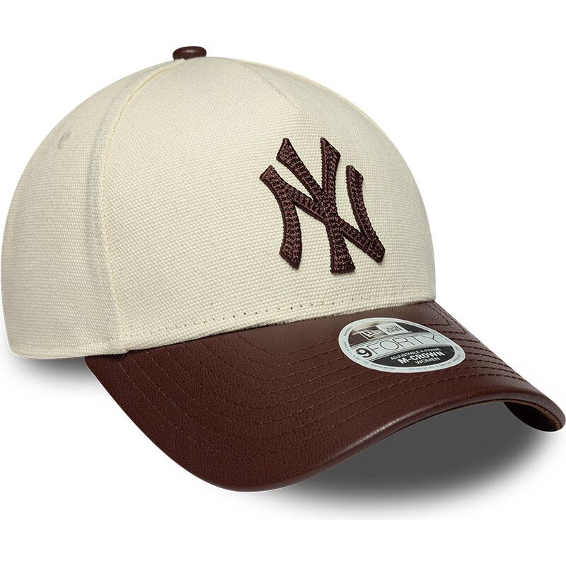 siltovka-zaoblena-bezova-nastavitelny-9forty-m-crown-fabric-mix-new-york-yankees-mlb-new-era
