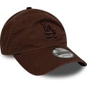 siltovka-zaoblena-hneda-nastavitelny-9twenty-washed-midi-los-angeles-dodgers-mlb-new-era