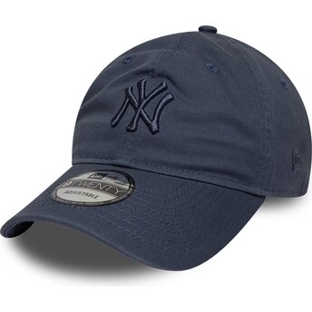 Šiltovka zaoblená modrá nastaviteľný 9TWENTY Washed Midi New York Yankees MLB New Era