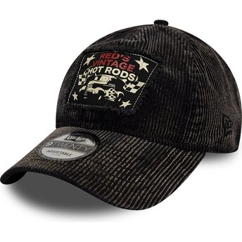 Šiltovka zaoblená čierna nastaviteľný 9TWENTY Patch Acid Cord Hot Rods New Era