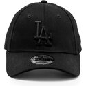siltovka-zaoblena-cierna-nastavitelny-9forty-league-essential-los-angeles-dodgers-mlb-new-era