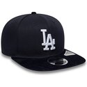 siltovka-rovna-tmavomodra-snapback-9fifty-cord-visor-los-angeles-dodgers-mlb-new-era