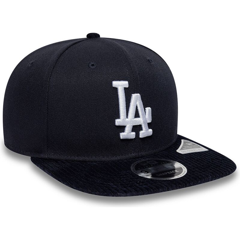 siltovka-rovna-tmavomodra-snapback-9fifty-cord-visor-los-angeles-dodgers-mlb-new-era