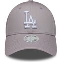 siltovka-zaoblena-fialova-nastavitelny-9forty-league-essential-los-angeles-dodgers-mlb-new-era