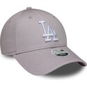 siltovka-zaoblena-fialova-nastavitelny-9forty-league-essential-los-angeles-dodgers-mlb-new-era