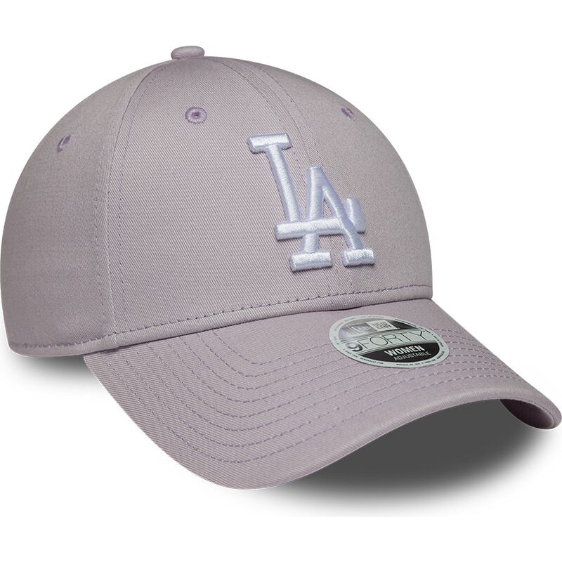 siltovka-zaoblena-fialova-nastavitelny-9forty-league-essential-los-angeles-dodgers-mlb-new-era