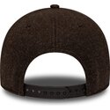 siltovka-zaoblena-hneda-snapback-9forty-winter-new-york-yankees-mlb-new-era