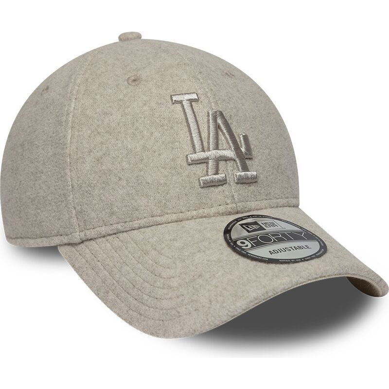 siltovka-zaoblena-bezova-snapback-9forty-winter-los-angeles-dodgers-mlb-new-era