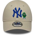siltovka-zaoblena-bezova-nastavitelny-9forty-monster-icon-new-york-yankees-mlb-new-era