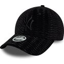 siltovka-zaoblena-cierna-nastavitelny-9forty-velour-new-york-yankees-mlb-new-era