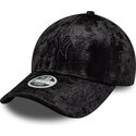 siltovka-zaoblena-cierna-nastavitelny-9forty-pattern-velour-new-york-yankees-mlb-new-era