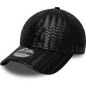 siltovka-zaoblena-cierna-snapback-9forty-pu-weave-new-york-yankees-mlb-new-era