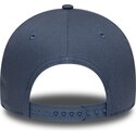 siltovka-zaoblena-modra-snapback-9forty-e-frame-league-essential-new-york-yankees-mlb-new-era