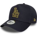 siltovka-zaoblena-tmavomodra-snapback-9forty-dorado-e-frame-metallic-outline-los-angeles-dodgers-mlb-new-era