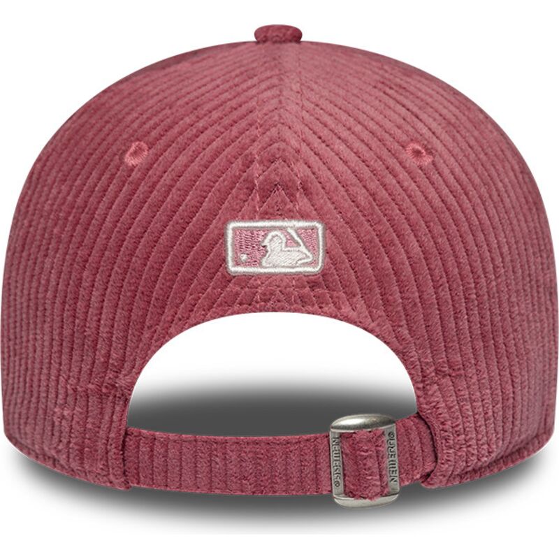 siltovka-zaoblena-ruzova-nastavitelny-9forty-m-crown-chunky-cord-new-york-yankees-mlb-new-era