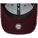 siltovka-zaoblena-cervena-nastavitelny-9forty-m-crown-houndstooth-new-york-yankees-mlb-new-era
