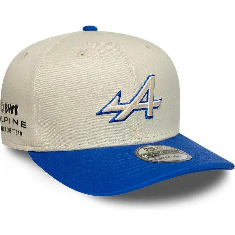 siltovka-zaoblena-bezova-snapback-9seventy-stretch-snap-contrast-visor-alpine-f1-team-formula-1-new-era