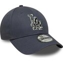 siltovka-zaoblena-siva-nastavitelny-9forty-outline-camo-los-angeles-dodgers-mlb-new-era