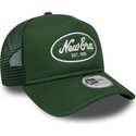 siltovka-zaoblena-zelena-snapback-a-frame-oval-patch-foam-new-era