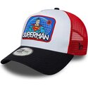 siltovka-zaoblena-viacfarebna-snapback-pre-deti-a-frame-patch-superman-dc-comics-new-era