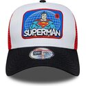 siltovka-zaoblena-viacfarebna-snapback-pre-deti-a-frame-patch-superman-dc-comics-new-era