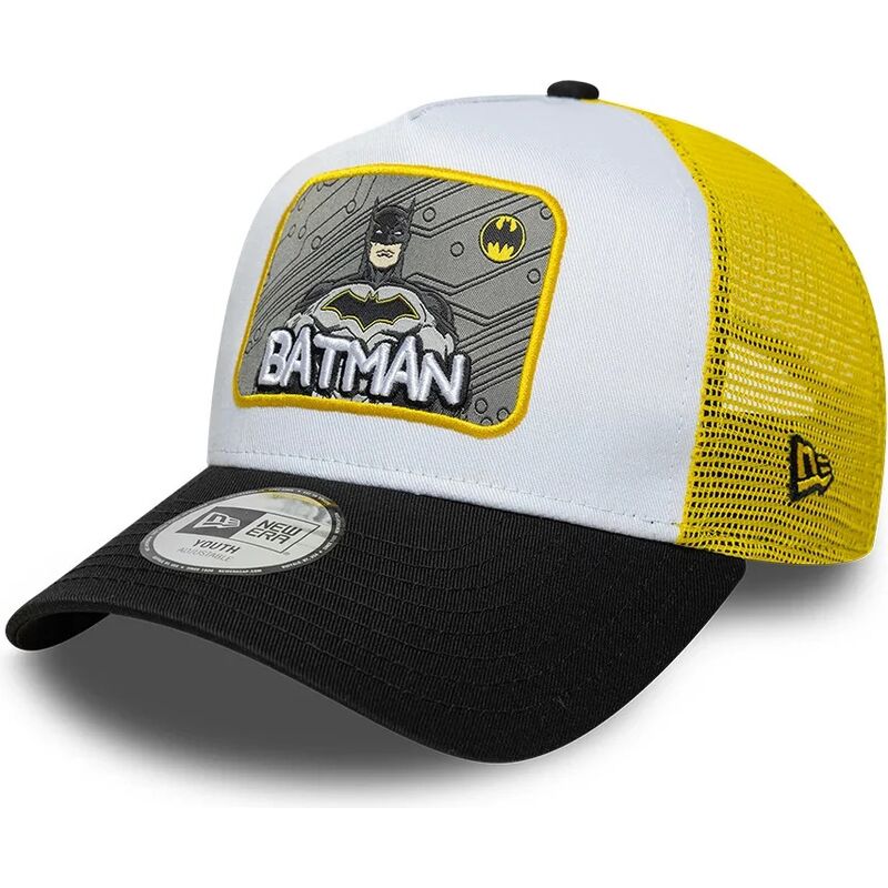 siltovka-zaoblena-viacfarebna-snapback-pre-deti-a-frame-patch-batman-dc-comics-new-era