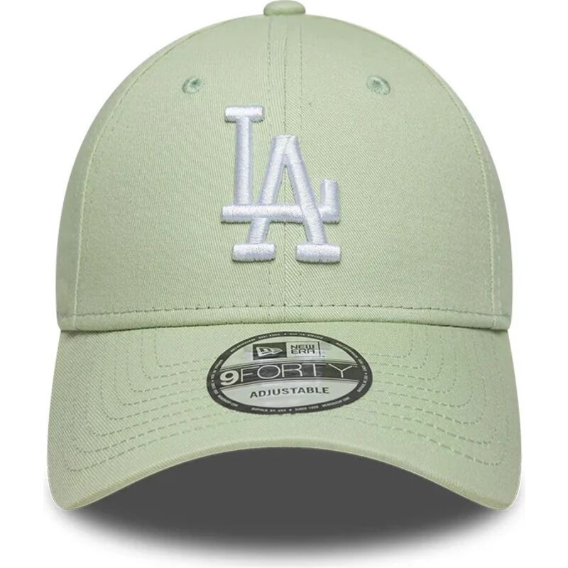 siltovka-zaoblena-zelena-nastavitelny-9forty-league-ess-9forty-league-essential-los-angeles-dodgers-mlb-new-era