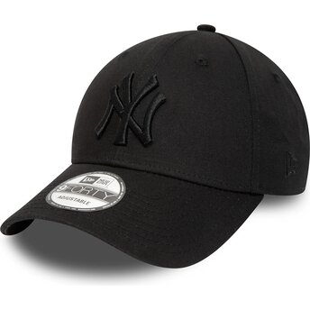 Šiltovka zaoblená čierna nastaviteľný 9FORTY League Essential New York Yankees MLB New Era
