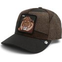 siltovka-zaoblena-hneda-snapback-sartorial-king-patchwork-the-farm-goorin-bros