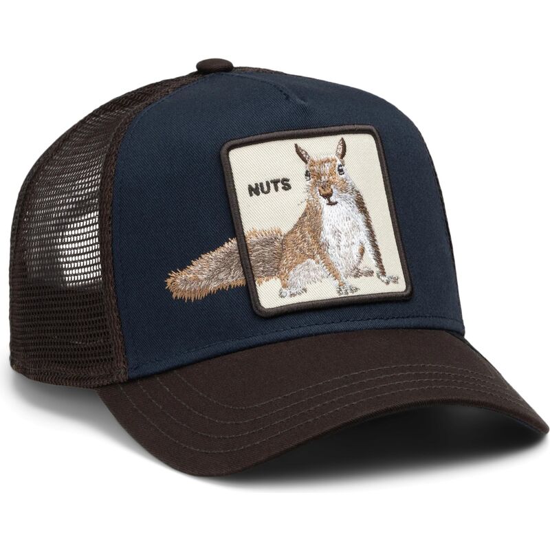 siltovka-zaoblena-hneda-snapback-over-the-line-squirrel-out-of-bounds-nuts-the-farm-goorin-bros