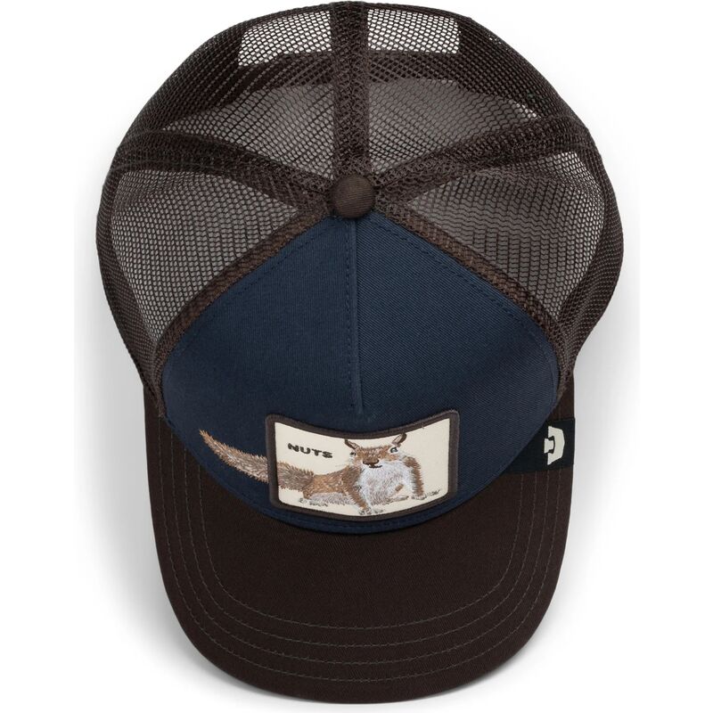 siltovka-zaoblena-hneda-snapback-over-the-line-squirrel-out-of-bounds-nuts-the-farm-goorin-bros