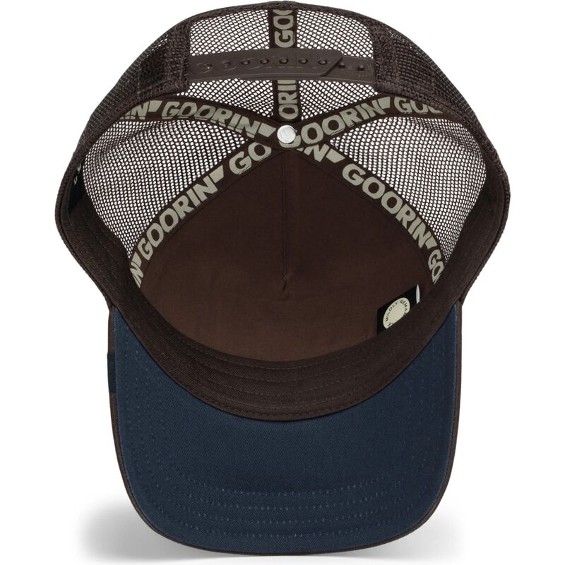 siltovka-zaoblena-hneda-snapback-over-the-line-squirrel-out-of-bounds-nuts-the-farm-goorin-bros