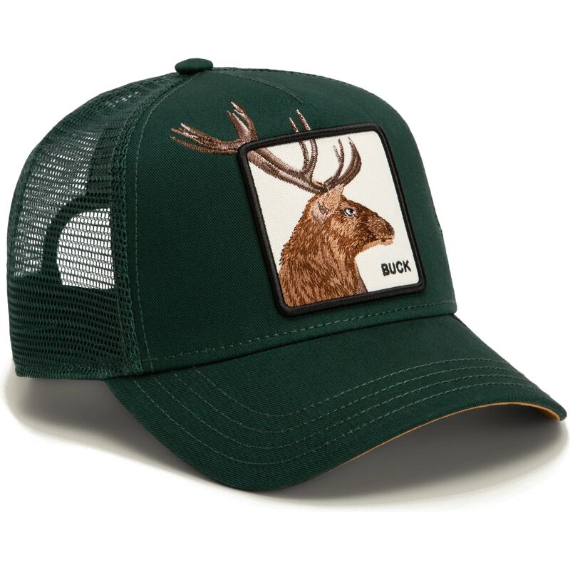 siltovka-zaoblena-zelena-snapback-over-the-line-buck-out-of-bounds-the-farm-goorin-bros