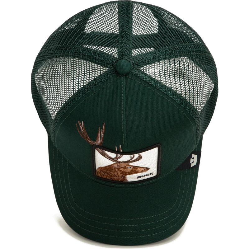 siltovka-zaoblena-zelena-snapback-over-the-line-buck-out-of-bounds-the-farm-goorin-bros