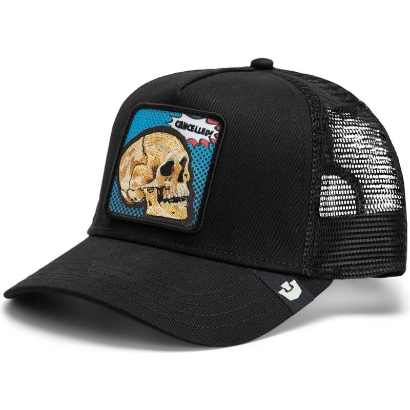 siltovka-zaoblena-cierna-snapback-cancelled-skull-pop-art-strikes-back-the-farm-goorin-bros siltovka-zaoblena-cierna-snapback-cancelled-skull-pop-art-strikes-back-the-farm-goorin-bros