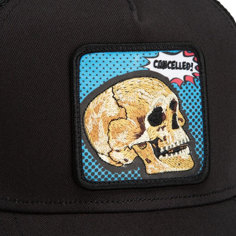 siltovka-zaoblena-cierna-snapback-cancelled-skull-pop-art-strikes-back-the-farm-goorin-bros siltovka-zaoblena-cierna-snapback-cancelled-skull-pop-art-strikes-back-the-farm-goorin-bros