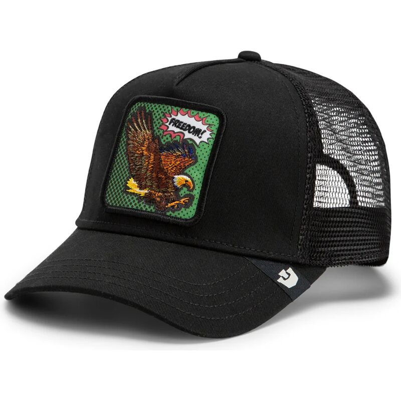 siltovka-zaoblena-cierna-snapback-freedom-eagle-pop-art-strikes-back-the-farm-goorin-bros